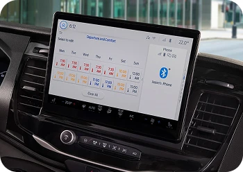Next generation SYNC 4 with 12” touchscreen