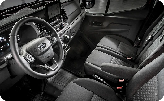 Adjustable driver’s seat with arm rest